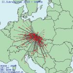 Mapa spojení na 144MHz (5/7)