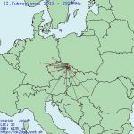 Mapa spojení na 2,3GHz (7/7)