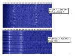 Obr. 5 - Signály OK0EP (432 MHz) a OK0EWW (144 MHz) (5/10)