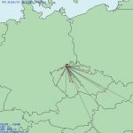 Mapka QSO - PA 2014-07 144 MHz (8/20)